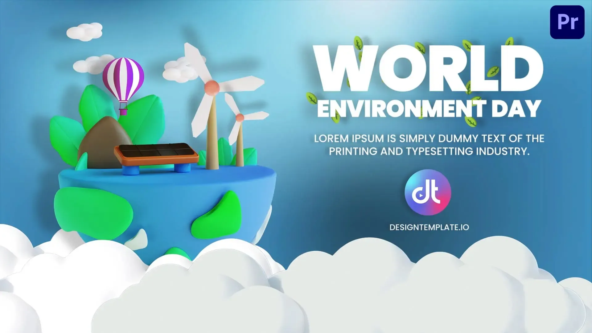 World Environment Day 3D Intro